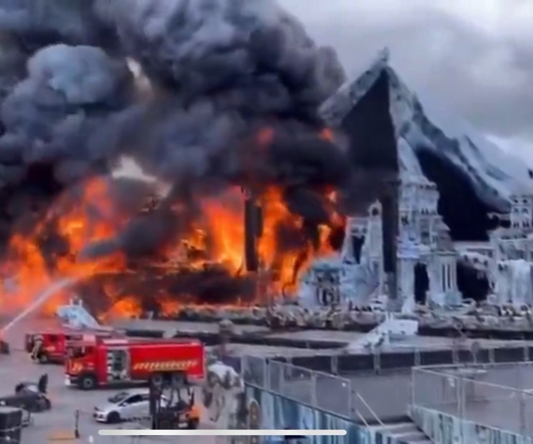 Incendio Tomorrowland