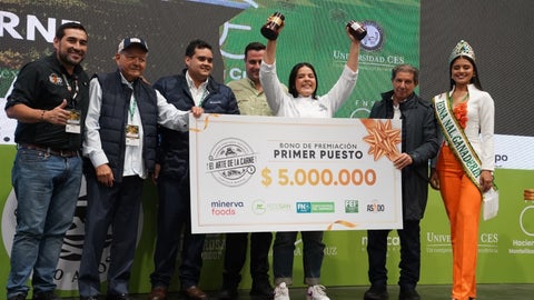 Ganadora del concurso.