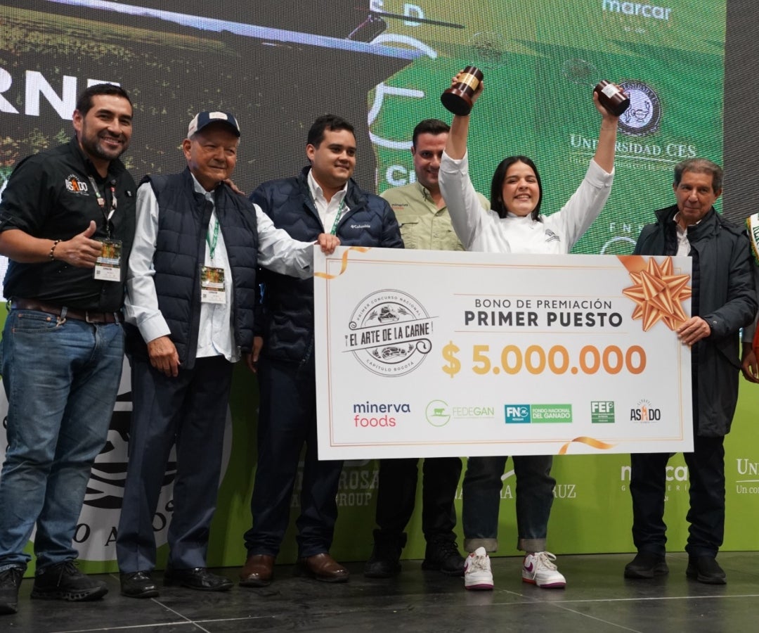 Ganadora del concurso.