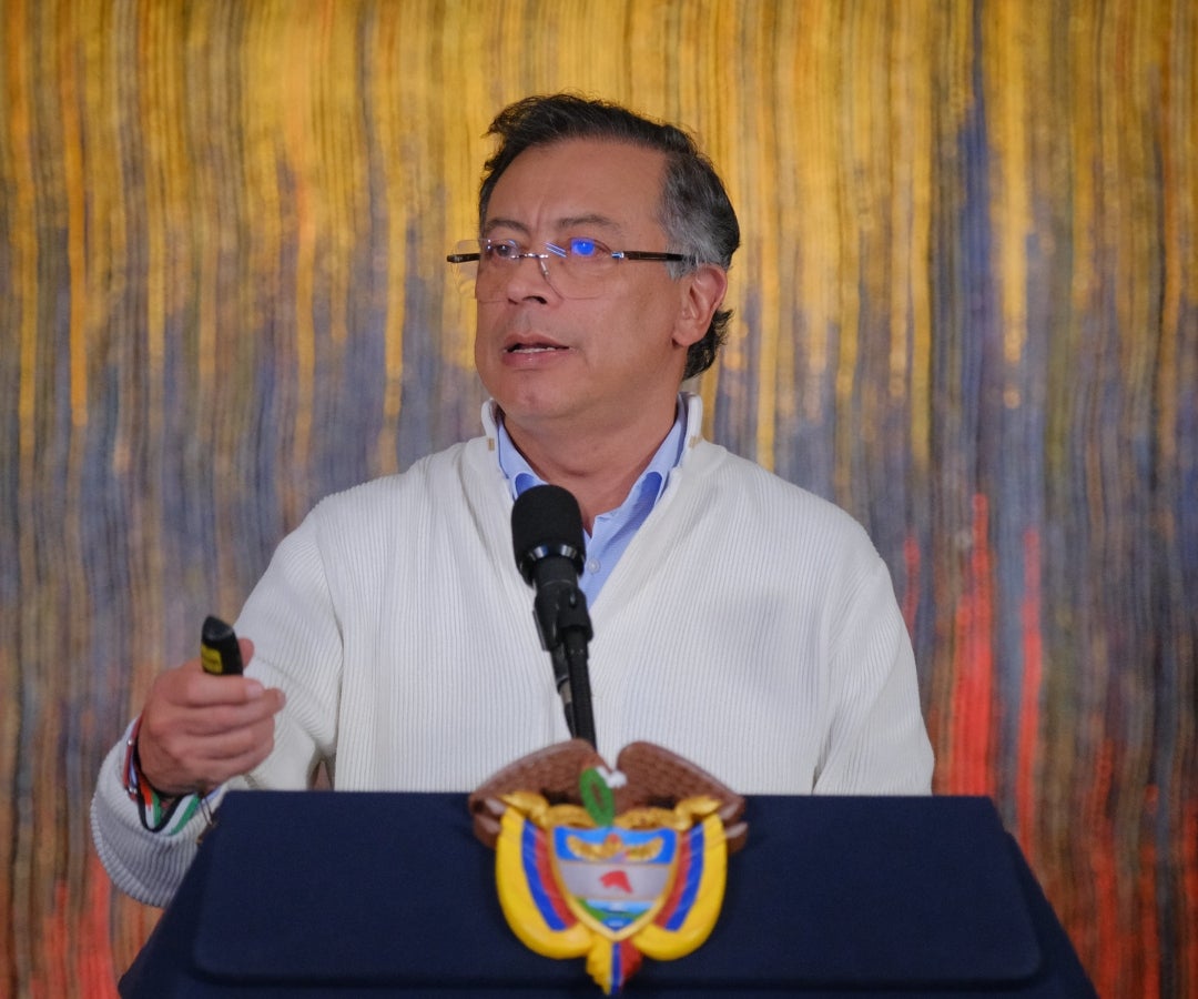 Gustavo Petro se refiriró a la situación de basuras en Bogotá