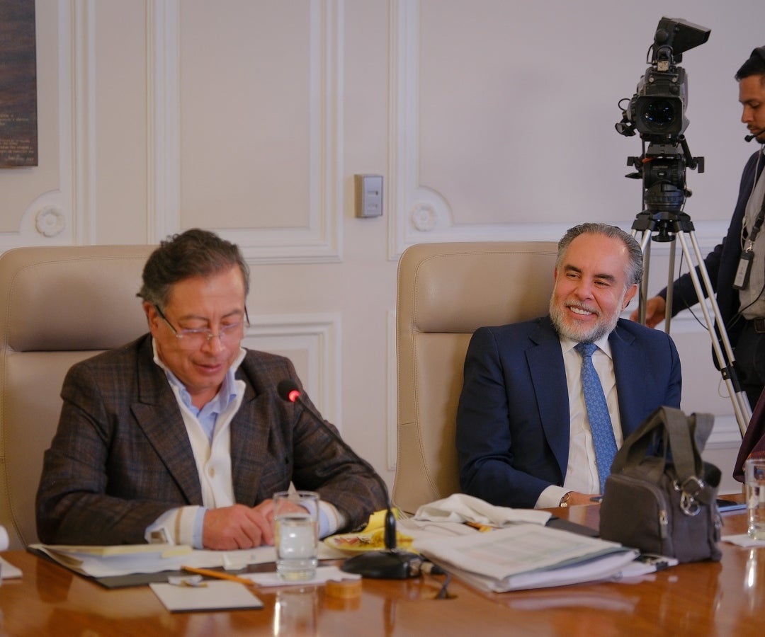 Presidente Petro y Armando Benedetti