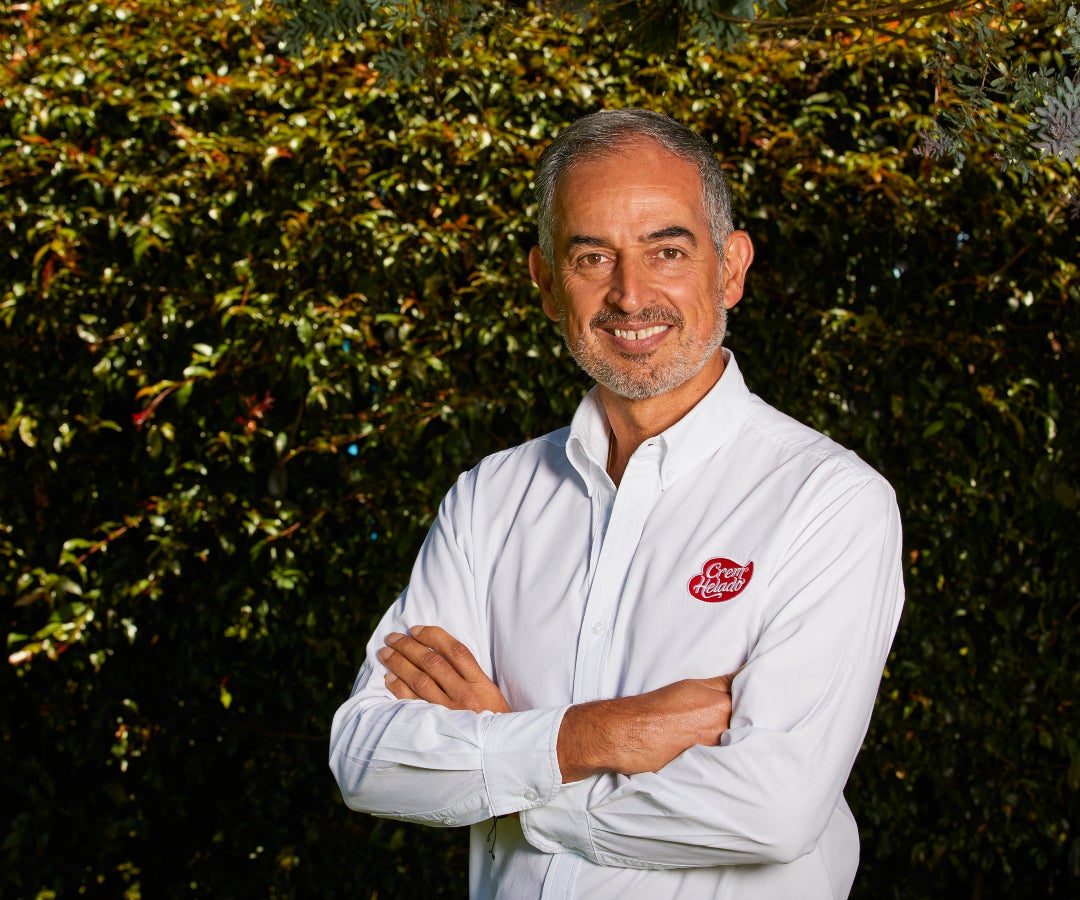 Mario Niño, presidente de Crem Helado