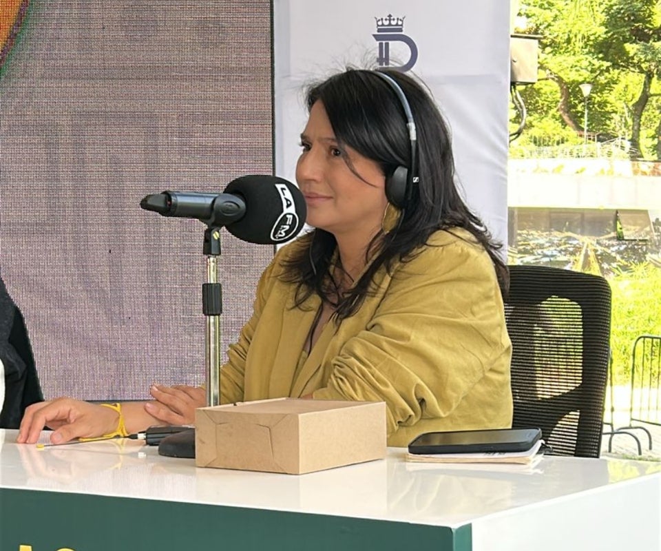 Paola Holguín, senadora de la República por el Centro Democrático y precandidata presidencial