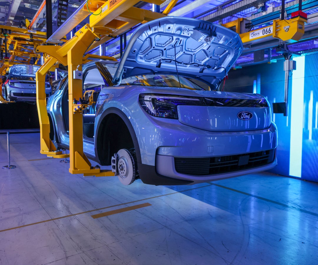 Producción de vehículos Ford eléctricos
