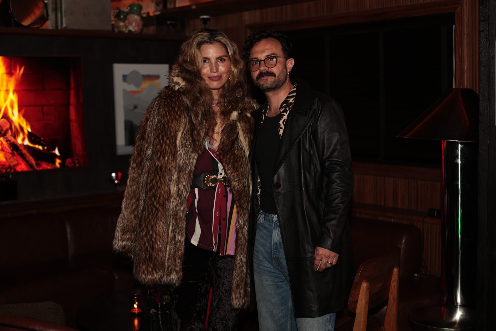 Angélica Díaz Granados, directora de moda de Rolling Stone; y Simón Ramón, productor creativo.