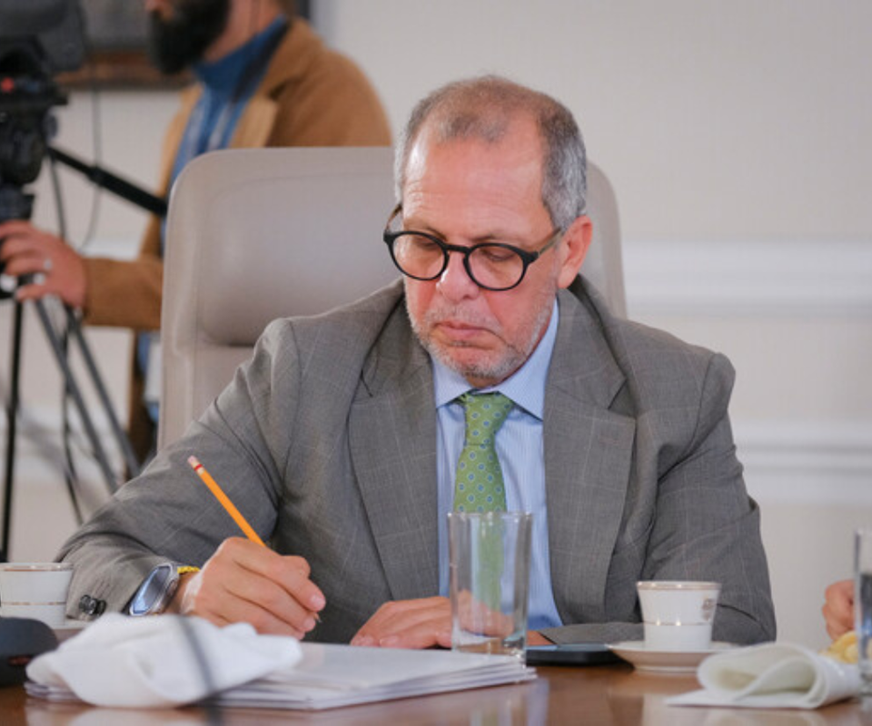 Jefe de gabinete Alfredo Saade