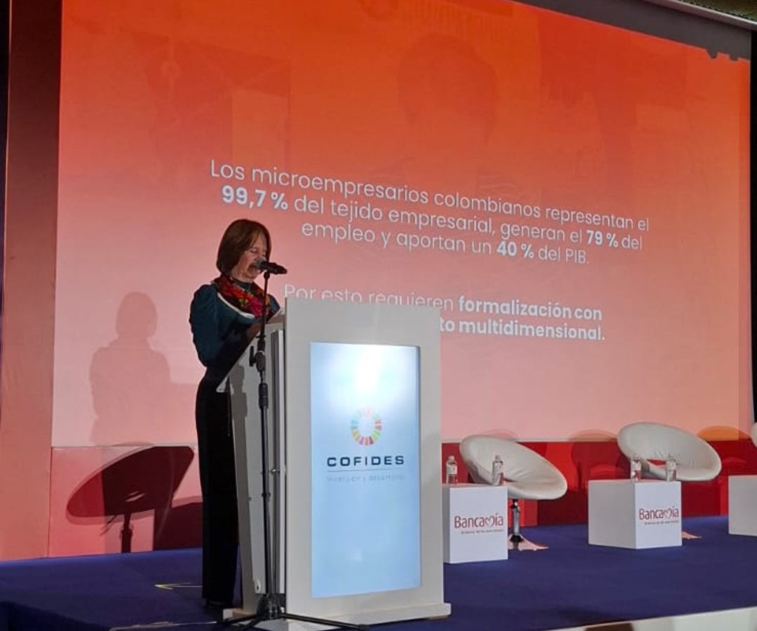 María Clara Hoyos, presidente ejecutiva de Asomicrofinanzas