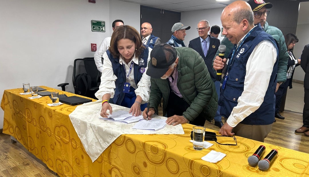Firma fin del Paro Arrocero Firma fin del Paro Arrocero
