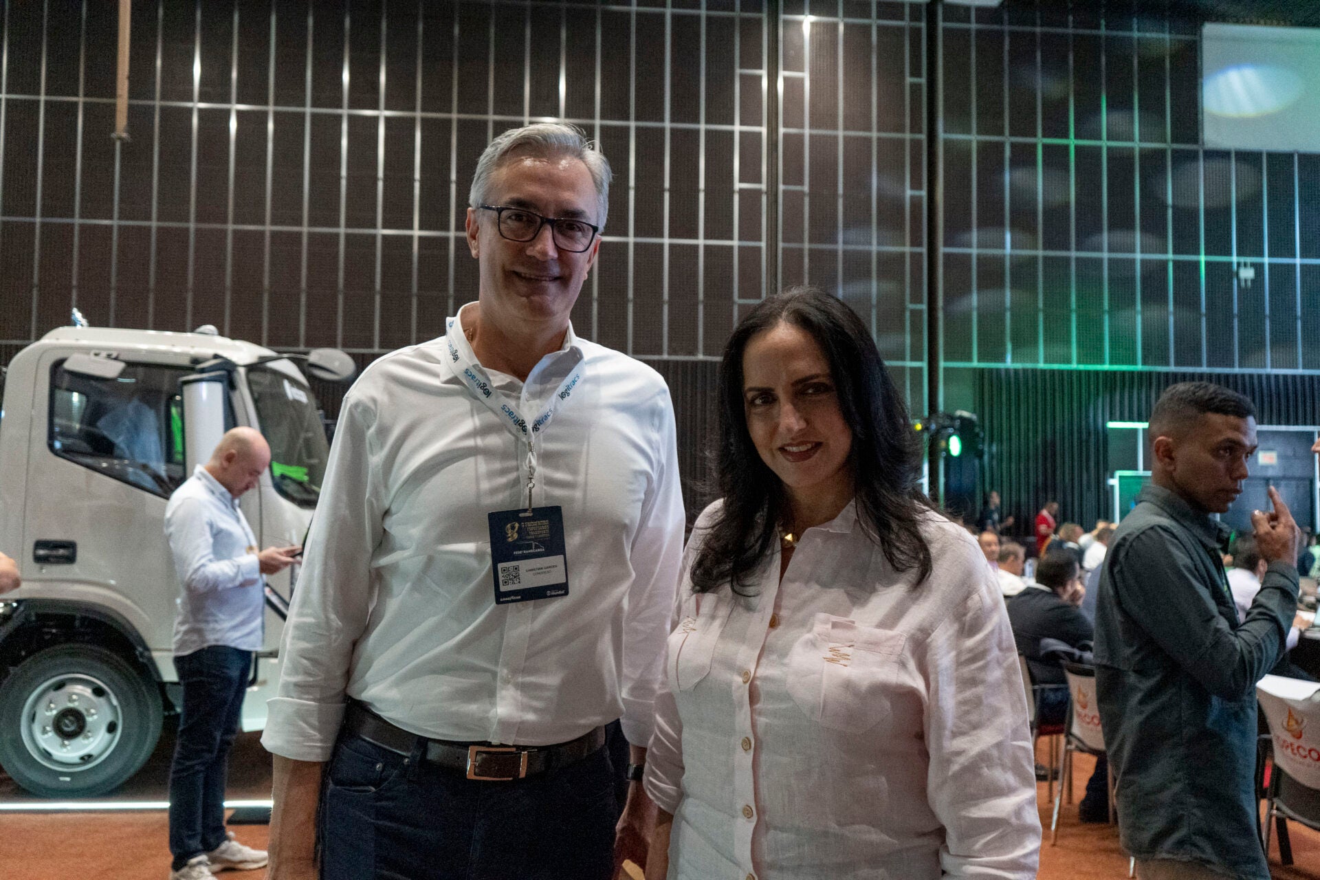 Christian Munir Garcés, representante a la Cámara y María Fernanda Cabal, senadora de la República.