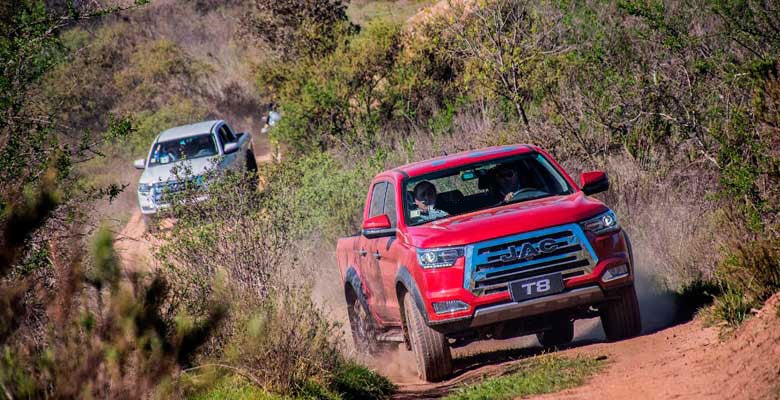 JAC T8 con tracción 4x4