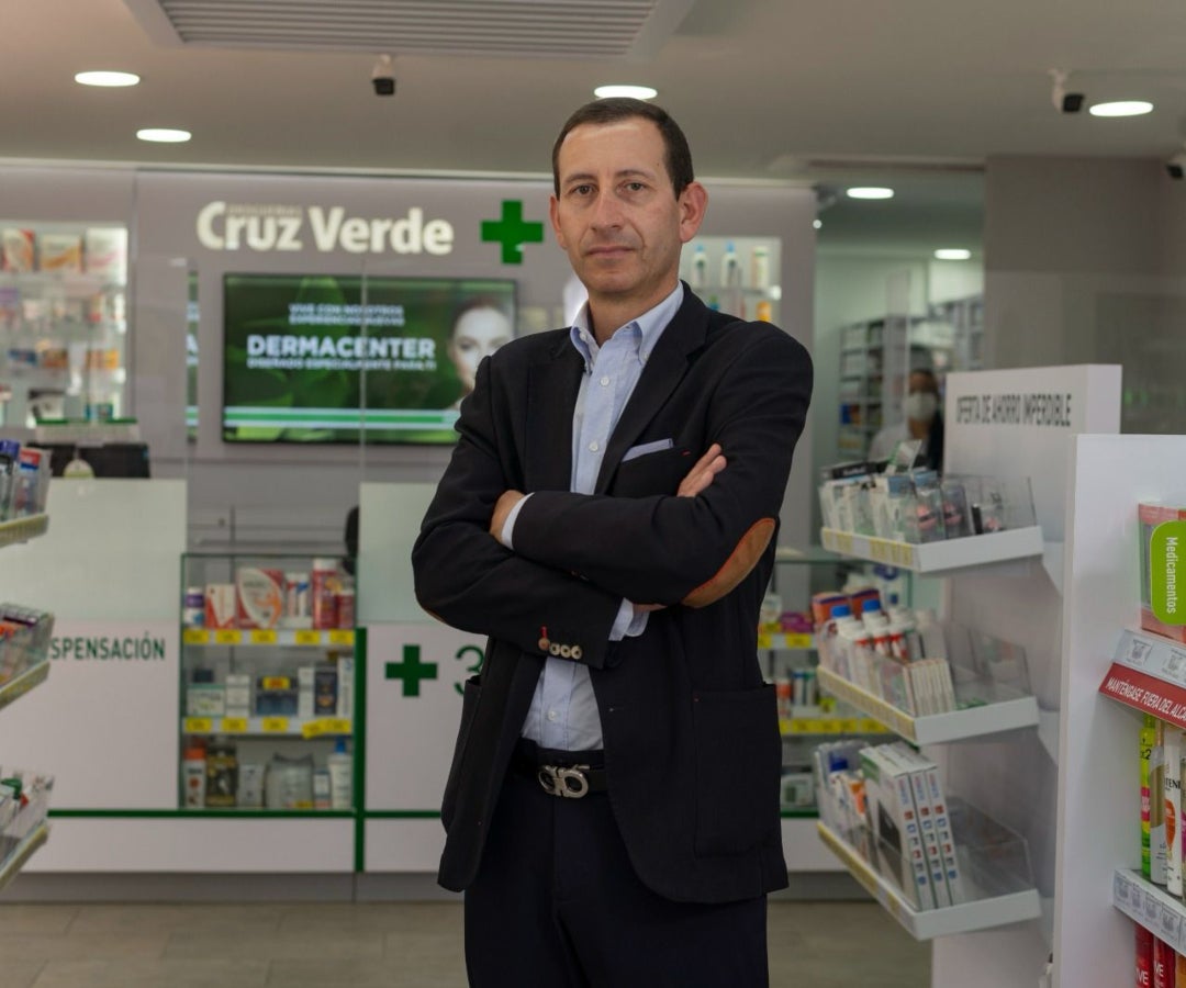 Julio César Martínez, presidente de Cruz Verde