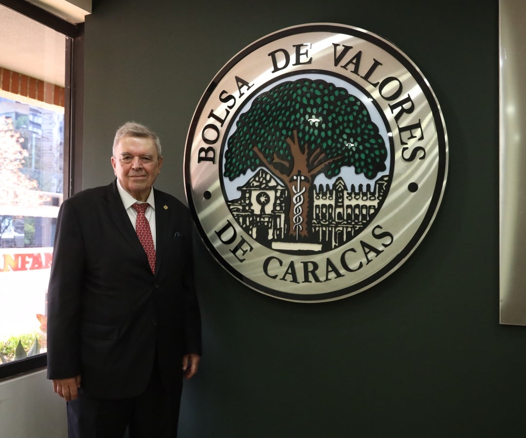 José Vecchio, presidente de la Bolsa de Valores de Caracas