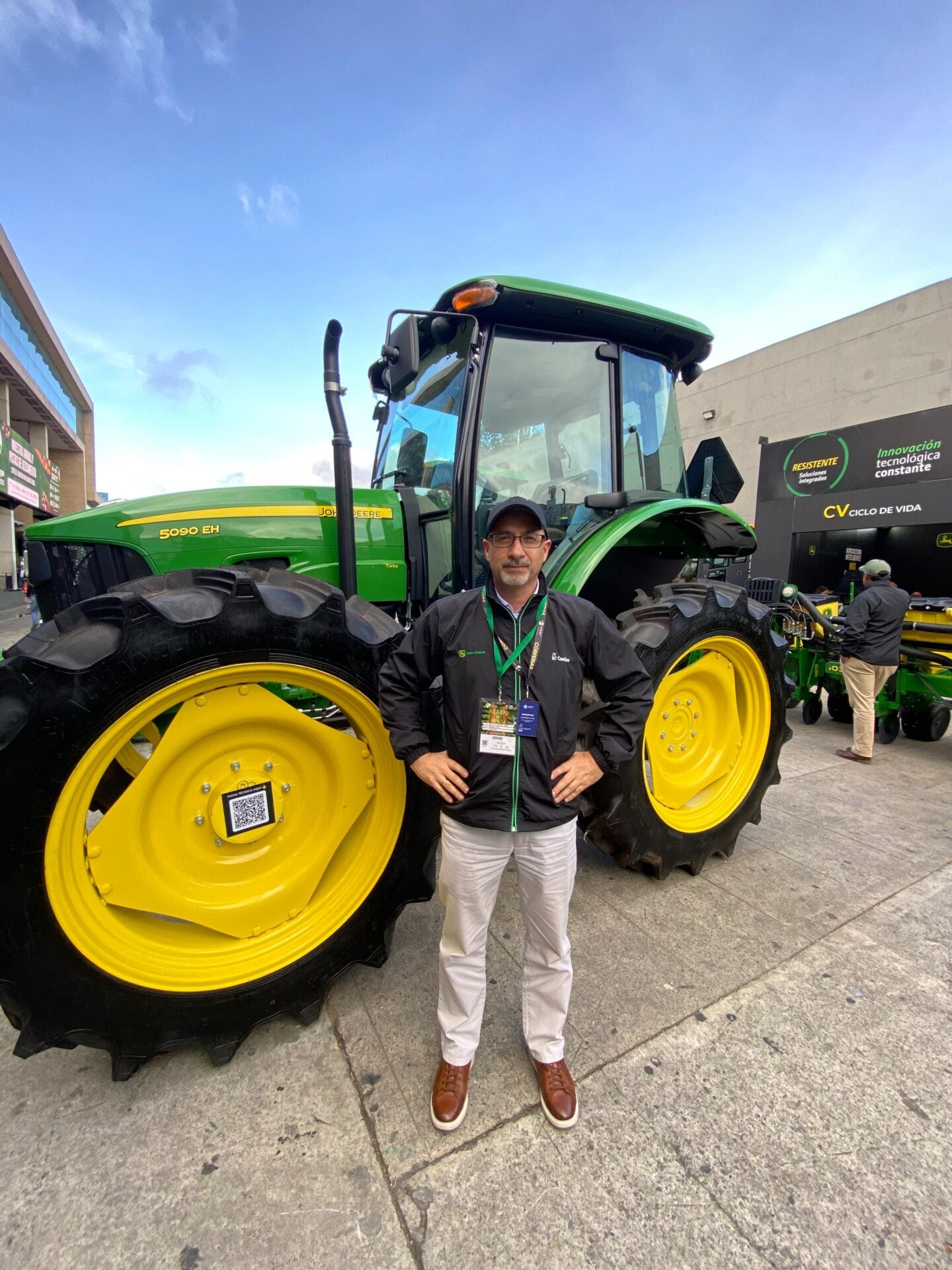 Ricardo Franco, gerente de línea agrícola en Casatoro para John Deere