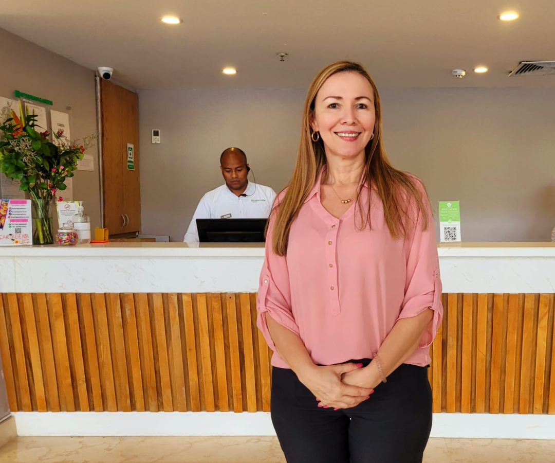 Jacqueline Rodelo, Gerente de gerente general del Wyndham Cartagena