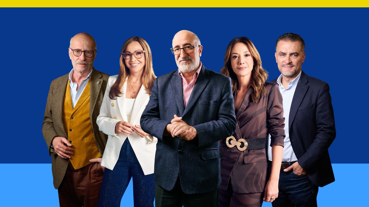 Rafael Manzano, D’Arcy Quinn, Juan Lozano, Patricia Pardo y William Calderon