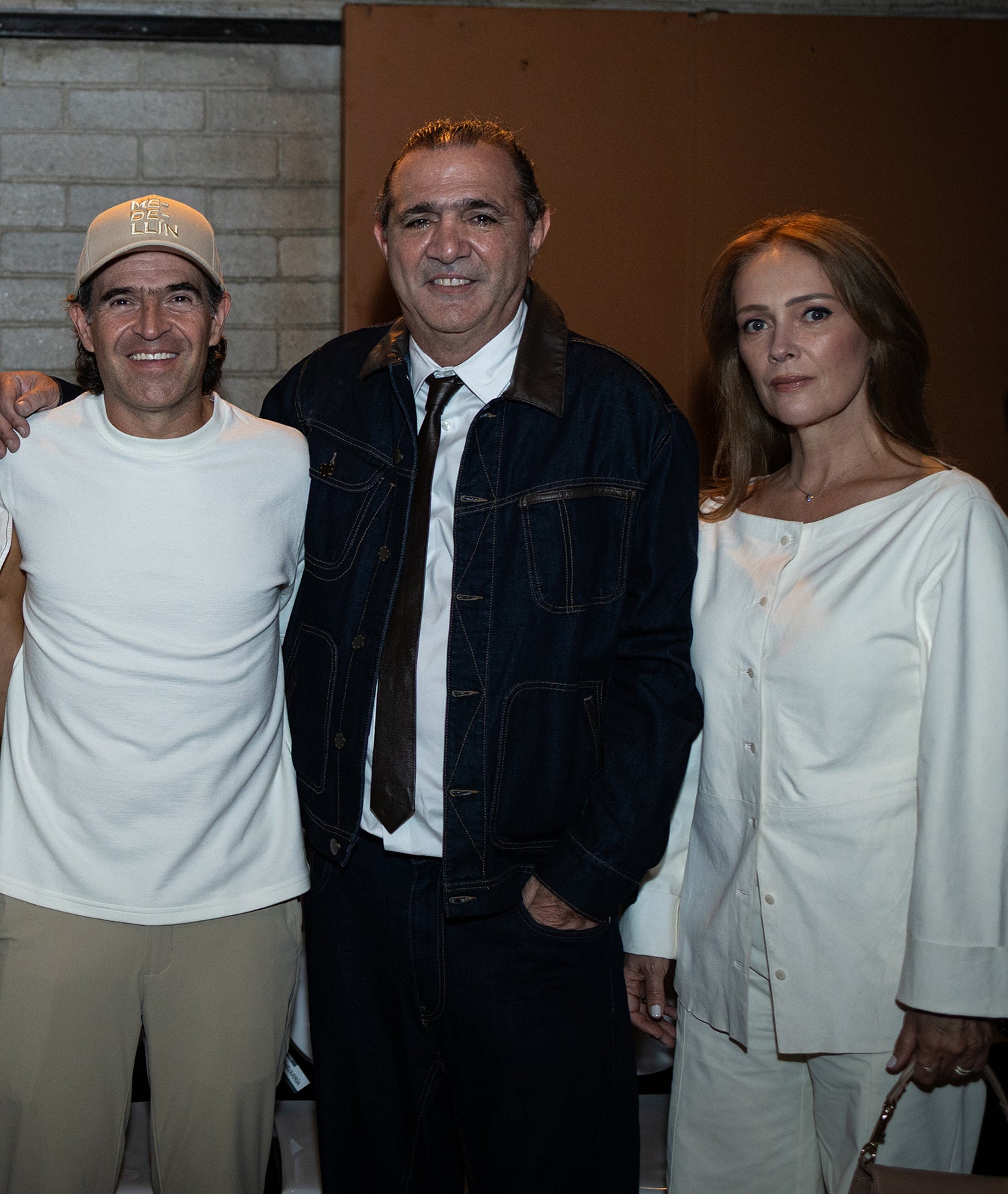 Federico Gutiérrez, alcalde de Medellín; Juan Echavarría, presidente ejecutivo de Crystal; y Lina Gómez.