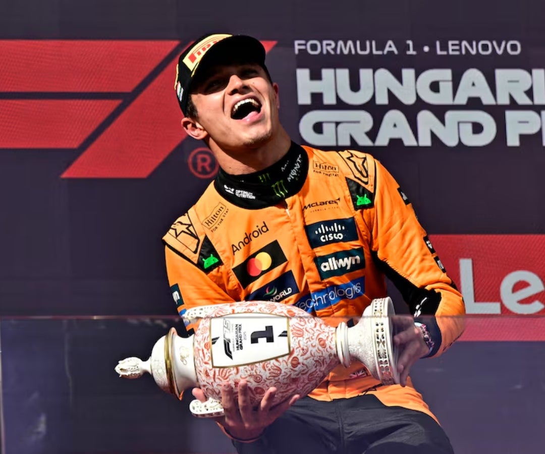 Lando Norris se impone a Piastri en el GP de Hungría