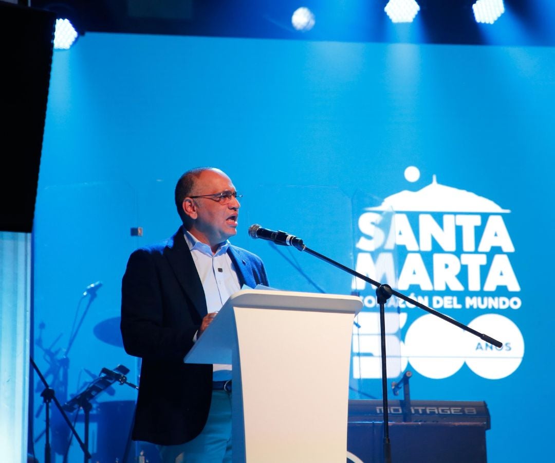 Carlos Pinedo Cuello, alcalde de Santa Marta