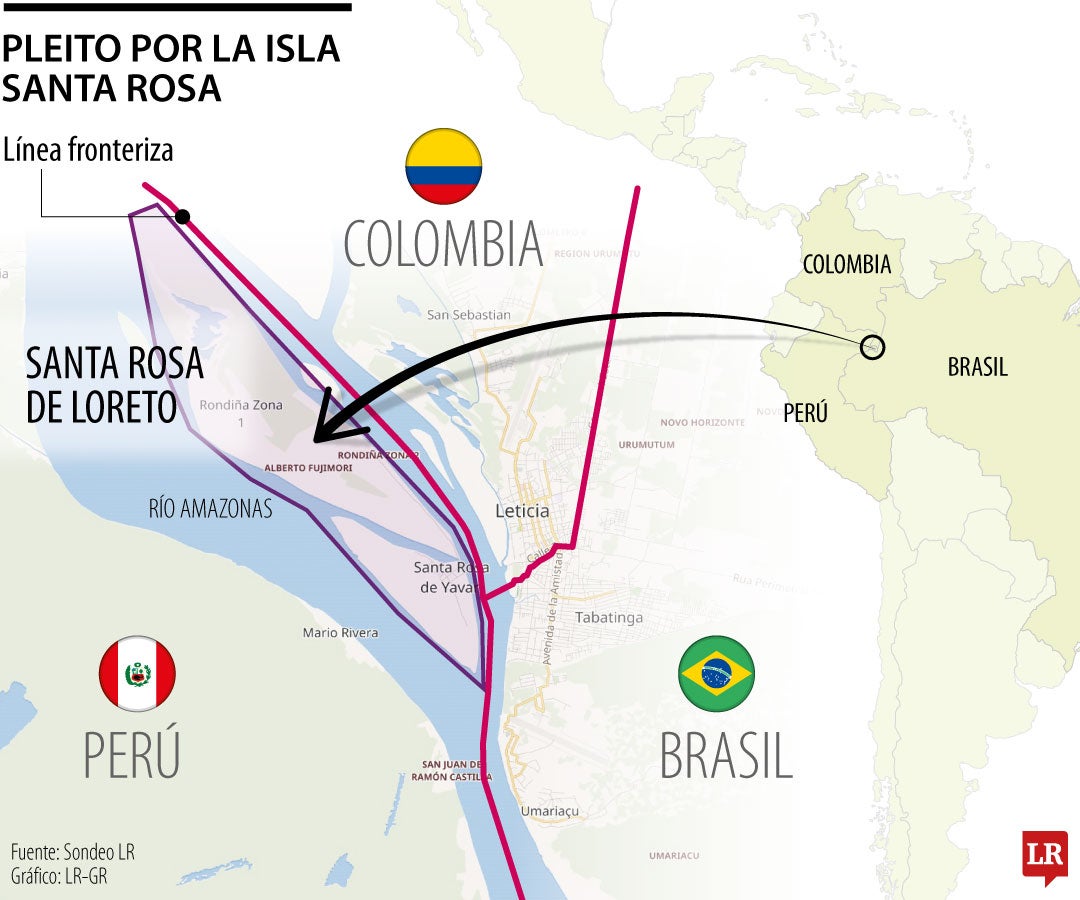 Expertos afirman que isla en disputa entre Colombia y Perú se formó en territorio peruano