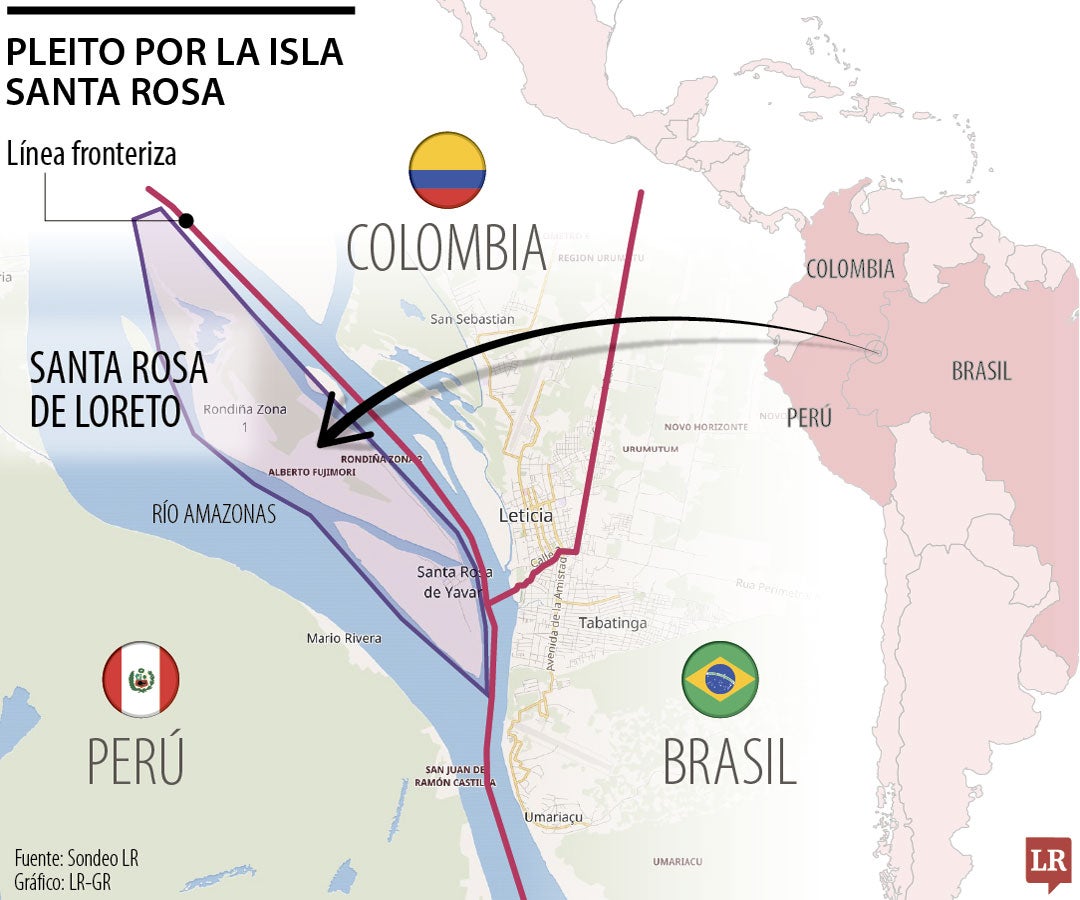 Pleito por la isla Santa Rosa