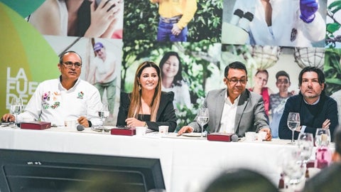 La gobernadora del Tolima, Adriana Magali Matiz Vargas