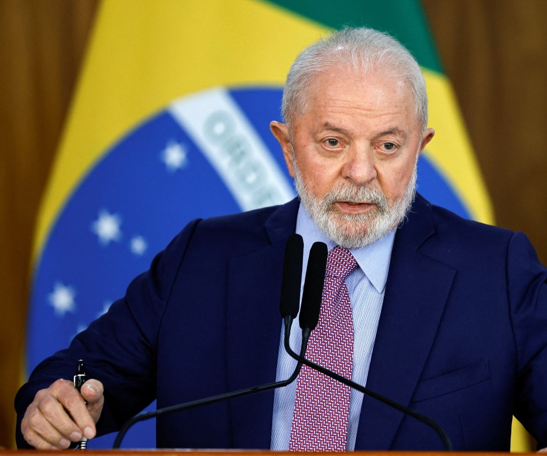 Lula da Silva, presidente de Brasil
