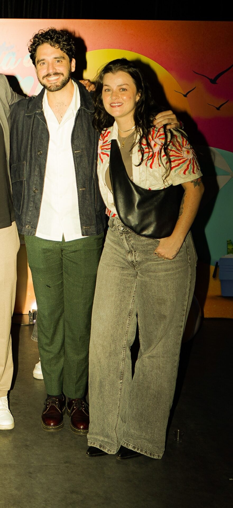 Pedro Ortiz, director de Altafonte Ecuador; y Juliana Gomez, music manager Altafonte.