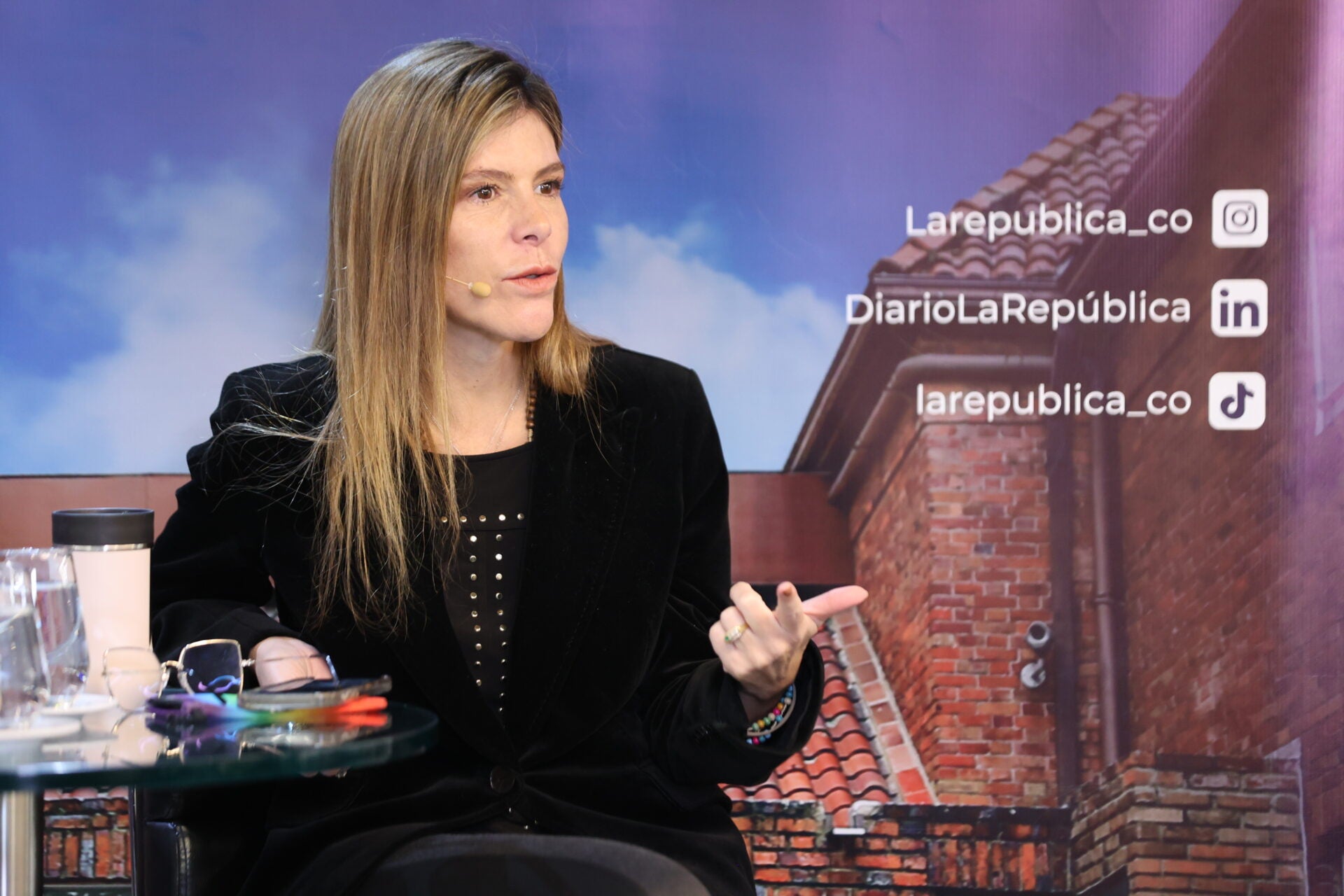 María Carolina Hoyos, presidente de la Fundación Solidaridad por Colombia