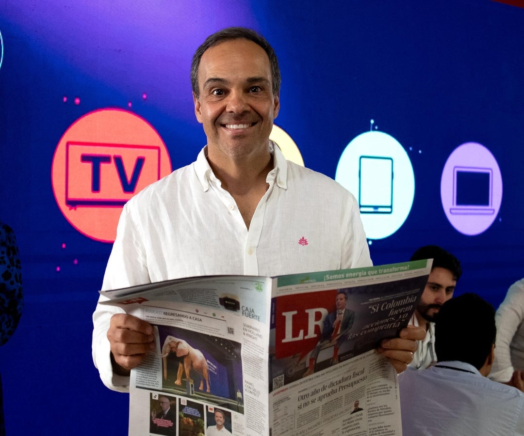 El presidente de Claro Colombia, Rodrigo de Gusmao