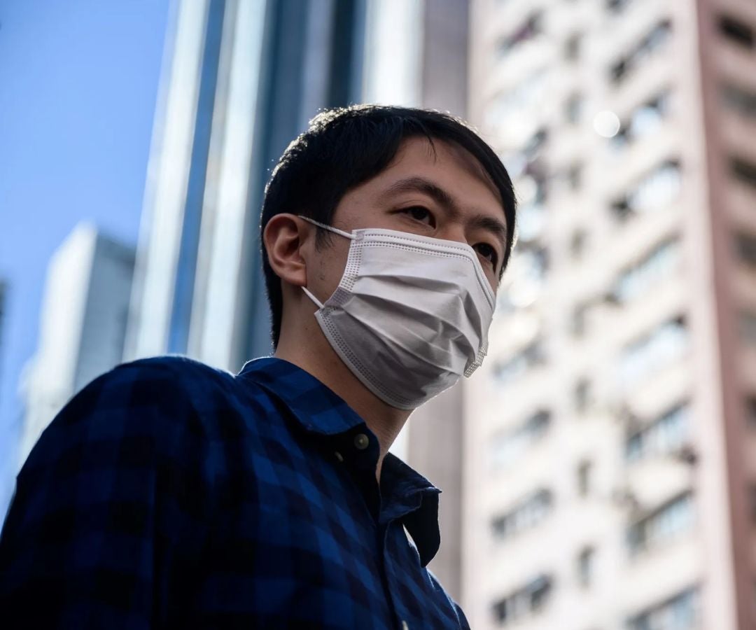 Ted Hui en Hong Kong en noviembre de 2020.