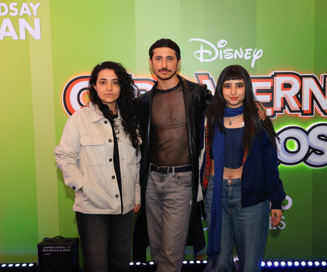 Haysha Rodríguez, empresaria; Erik Joel, actor; y Gabriela Rodríguez, cantante y bailarina.