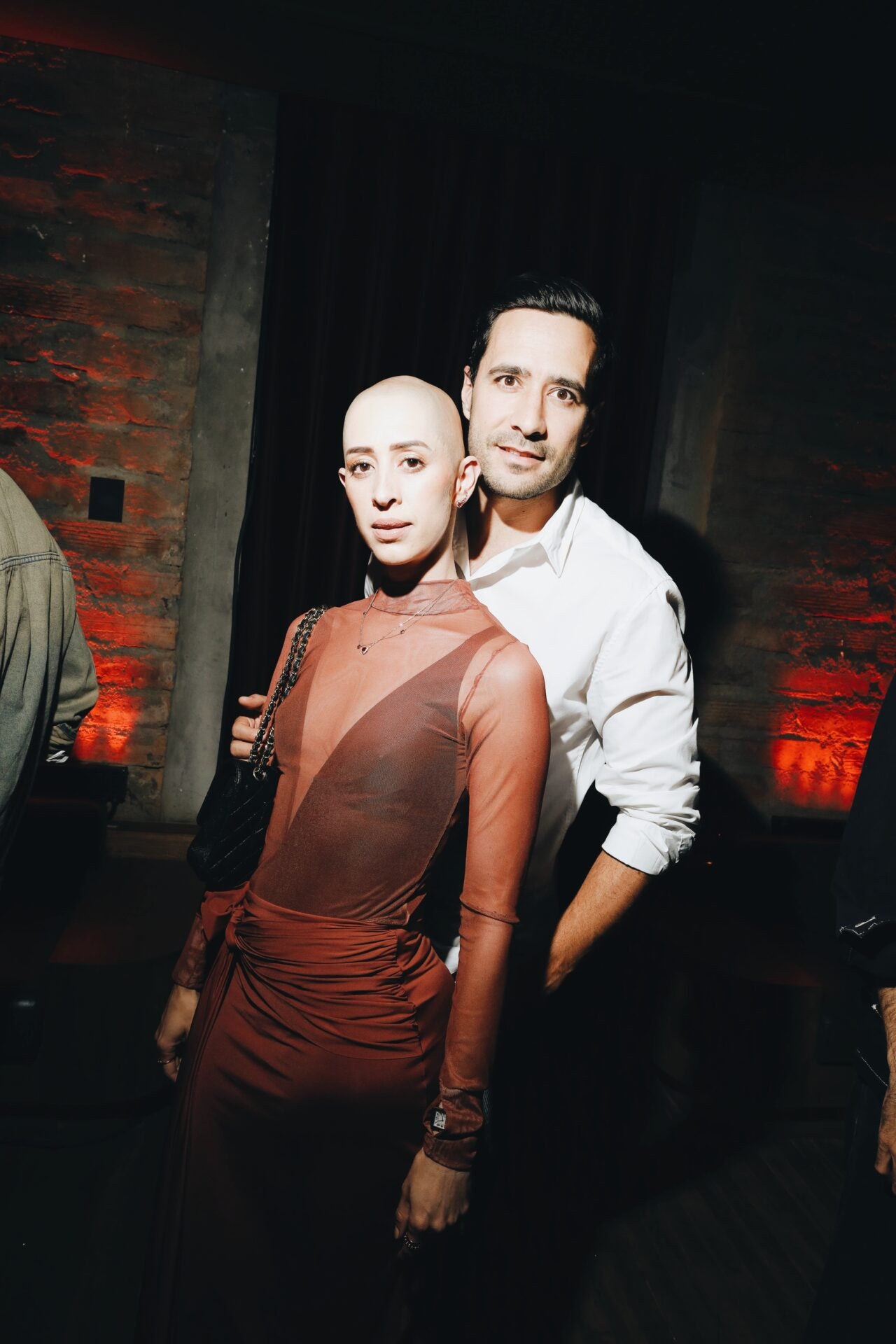 Eli Pino, coach; y Tomás Jaramillo, creador de contenido.