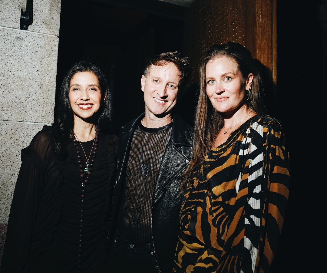 Karla Martínez de Salas; head of content de Vogue Latin America; Noah González, communications, special projects and content de H&M; y Alexandria de Villers, responsible for leading integrated fashion and brand communications strategies de H&M.