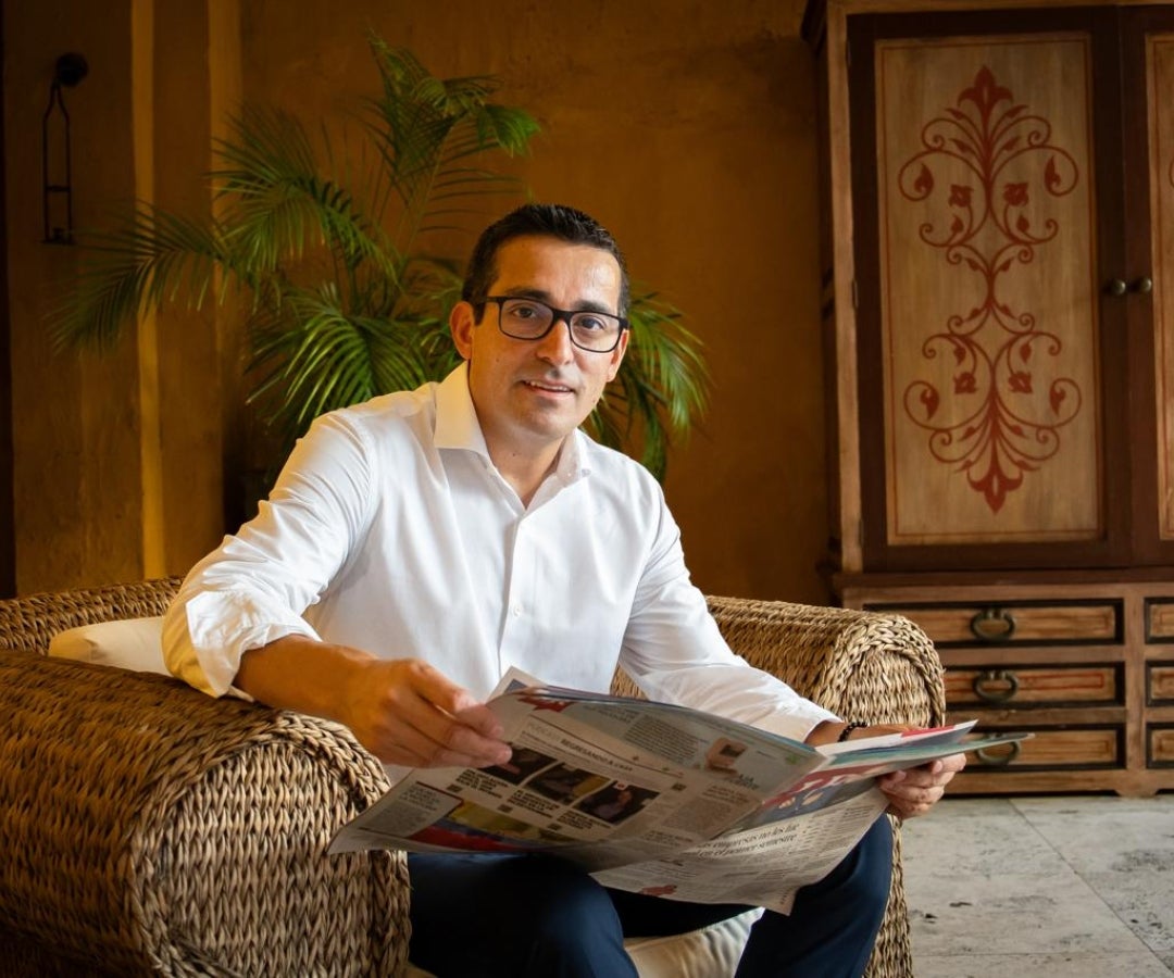 Rodrigo Peñailillo, representante de CAF en Colombia