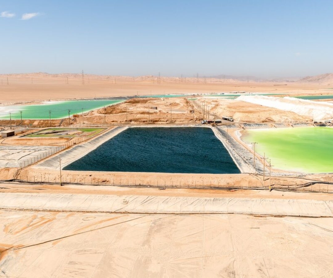 Minas de litio en Atacama, Chile