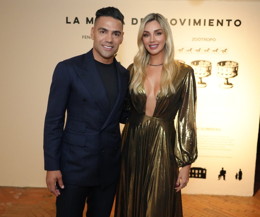 Falcao García y Melina Ramírez