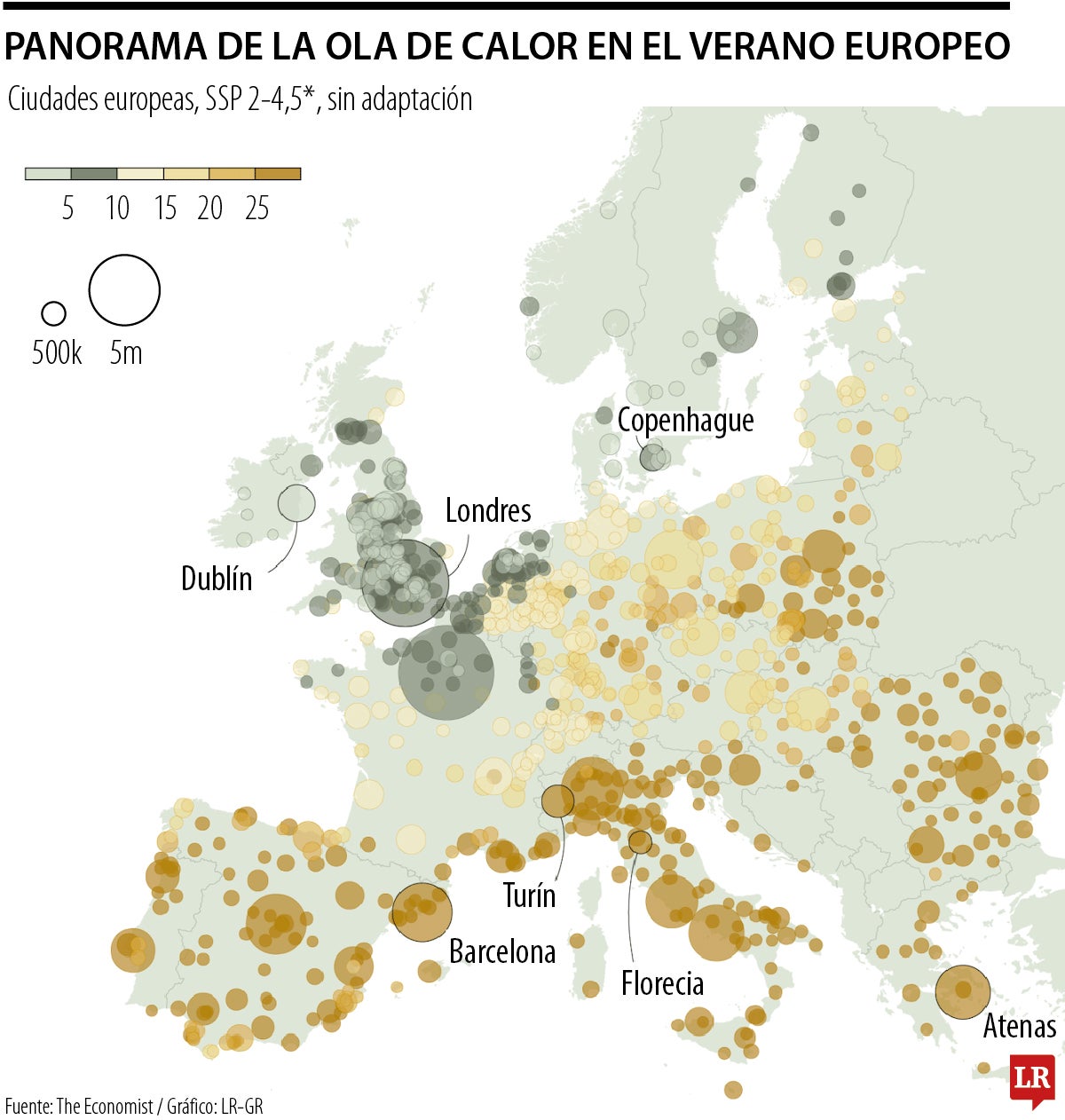 Las olas de calor en Europa han dejado 2.300 muertos este año