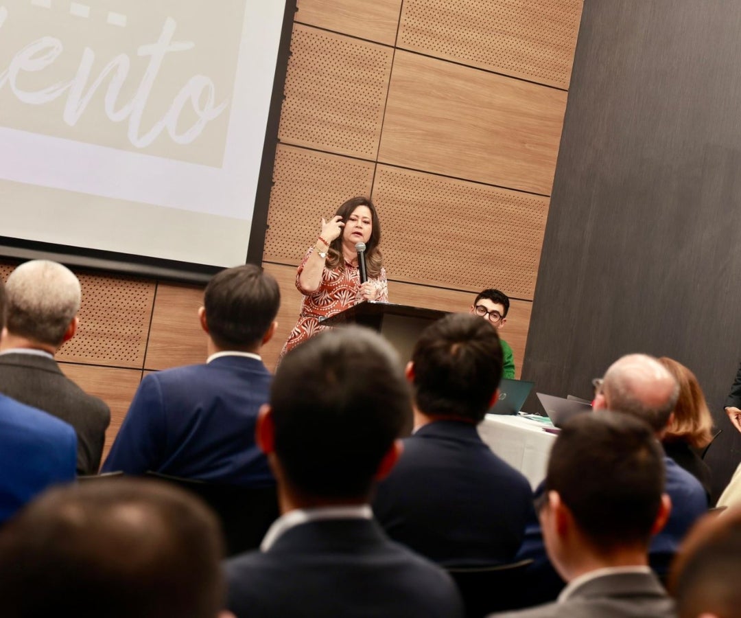 María Fernanda Rojas, ministra de Transporte.