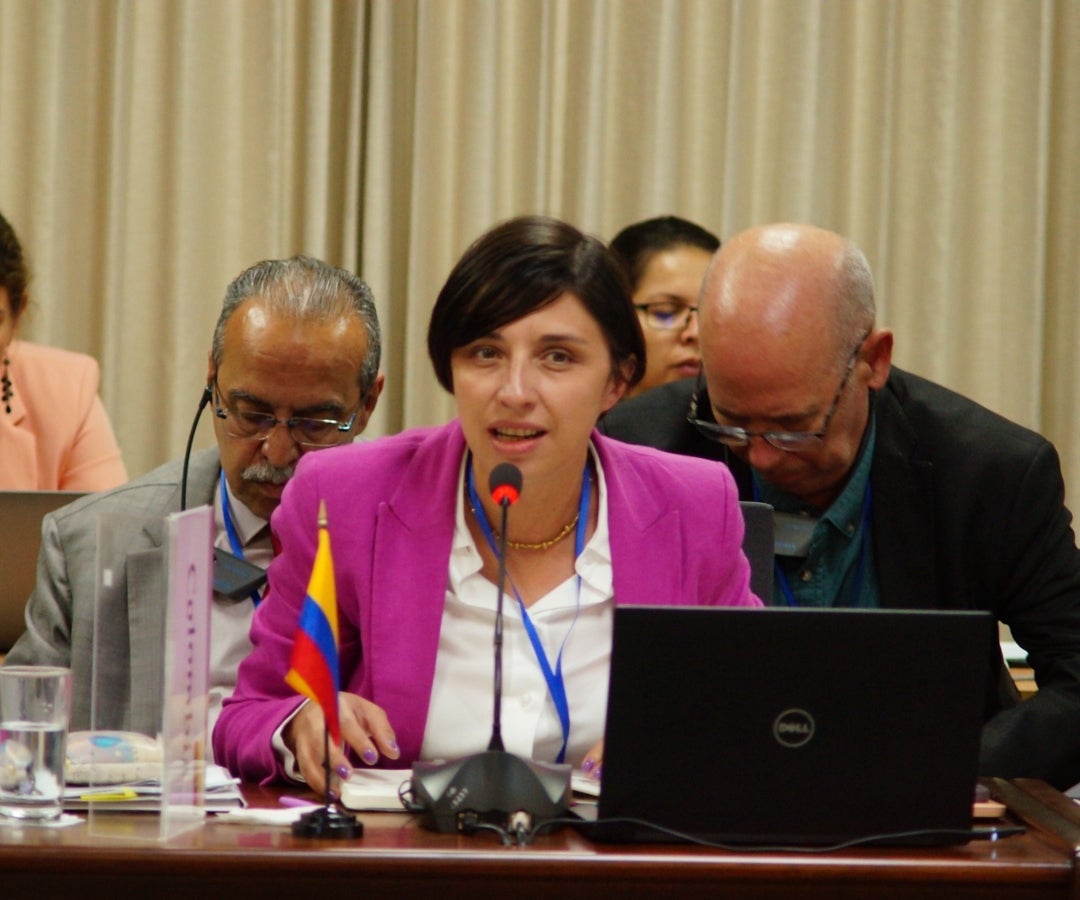 Martha Carvajalino fue una de las asistentes a la reunión de Iica