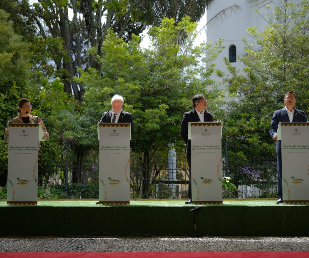 Estos fueron los puntos de acuerdo que dejó la Cumbre de la Amazonía en Bogotá