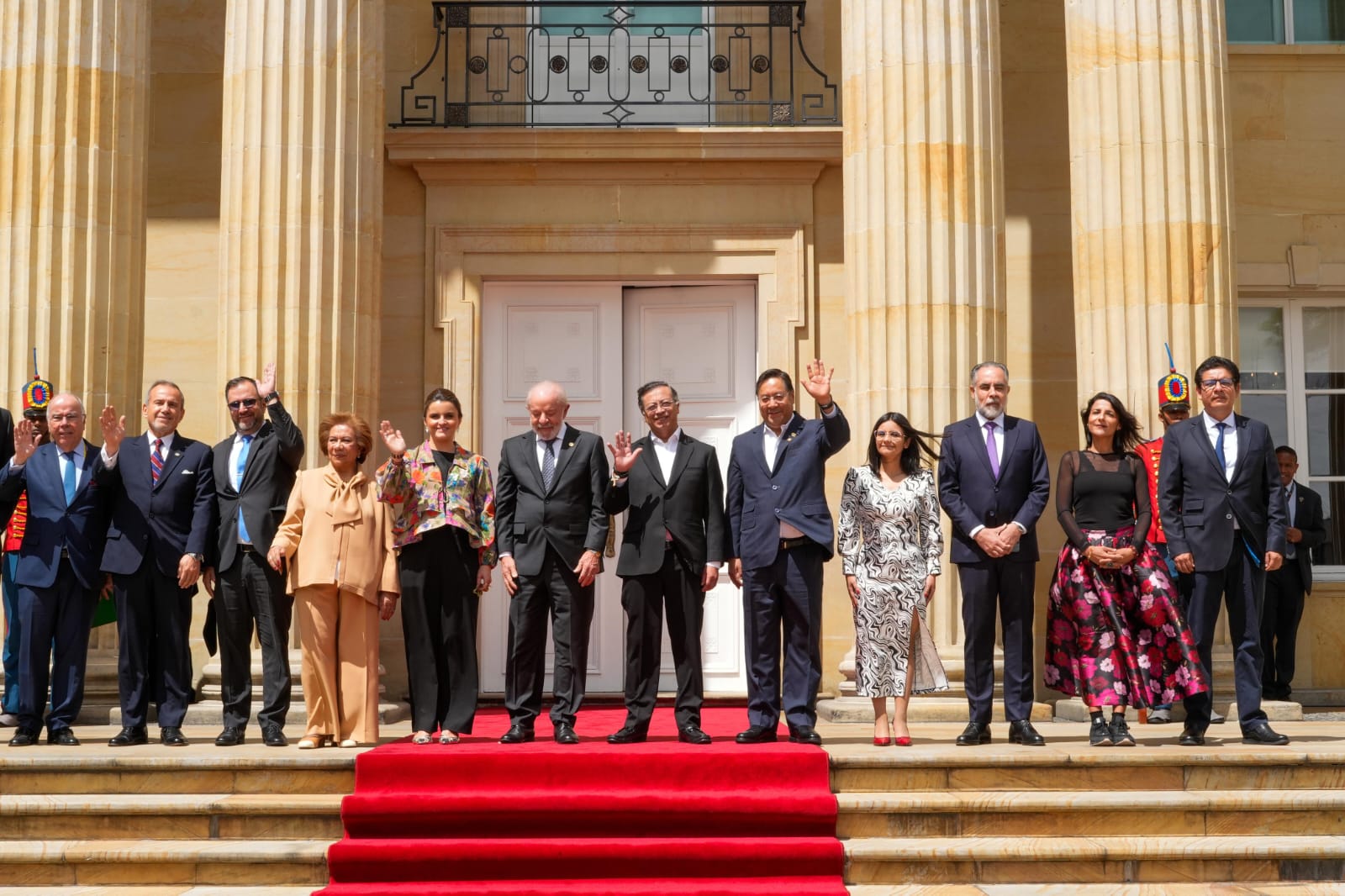 Los principales funcionarios que asistieron a la Cumbre