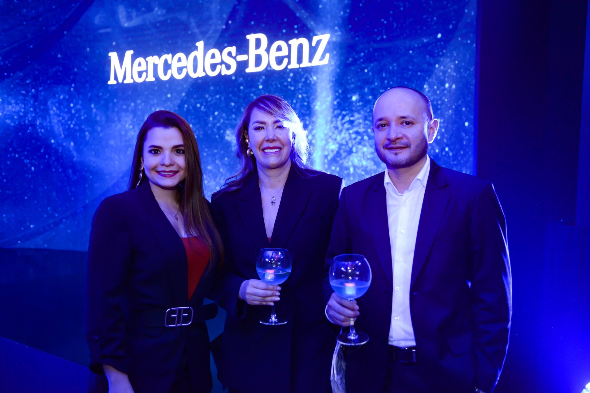 Viviana Giraldo, gerente Bogotá Autoland Colombia; Melissa Zambrano, gerente de Casa Automotriz; y Hervir Clavijo, gerente de Casa Automotriz.