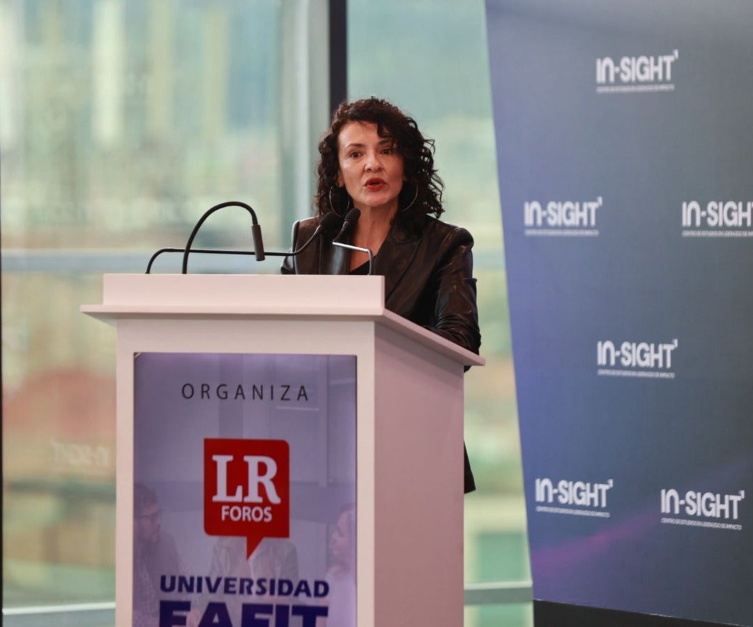 Claudia Restrepo, rectora de la Universidad Eafit