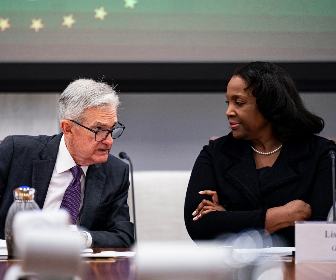 Jerome Powell y Lisa Cook