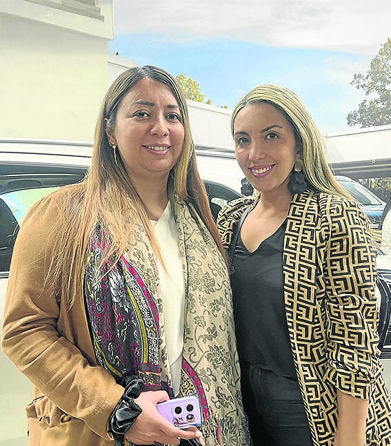 Margarita Cote, genentech seguros de Grupo Sanautos; y Juanita Cuevas, directora comercial de Seguros Sura.