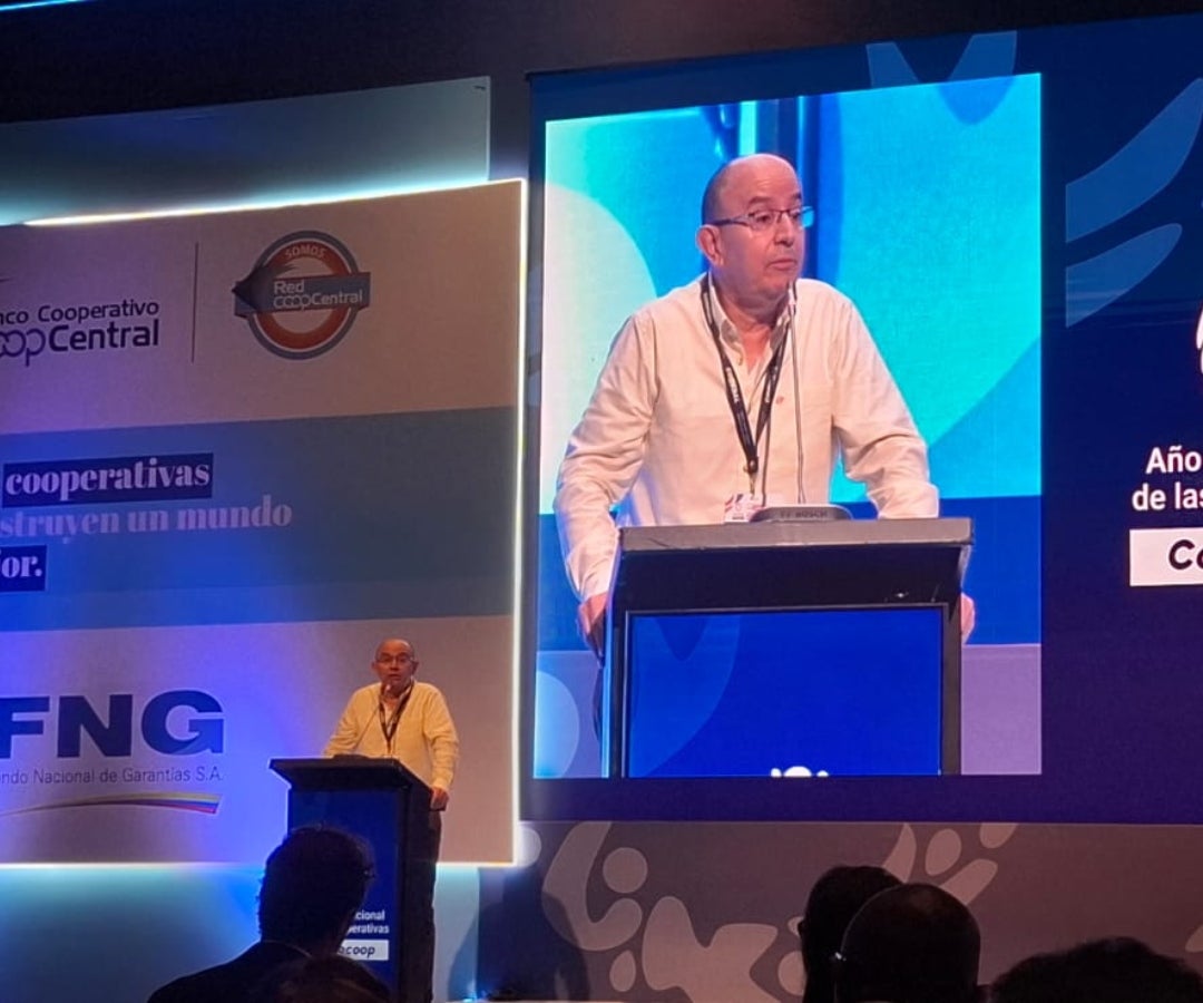 Luis Santiago Gallego Vanegas, presidente de la Junta Directiva de Confecoop