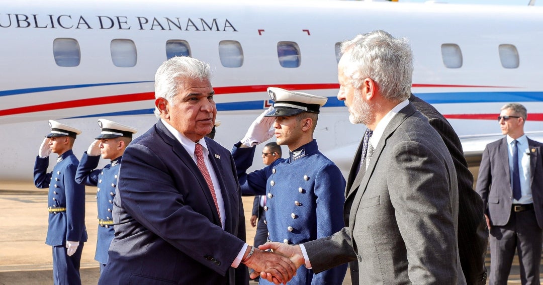 El presidente de Panamá, José Raúl Mulino, viajó a Brasil para atender reuniones con Lula