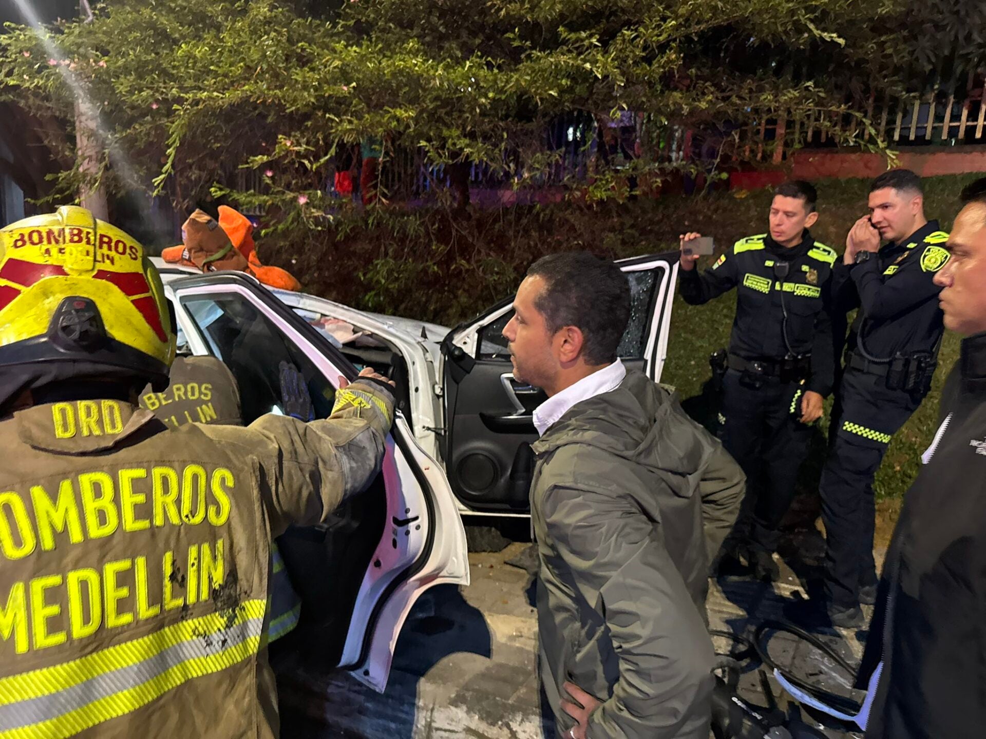 Accidente Daniel Palacios 