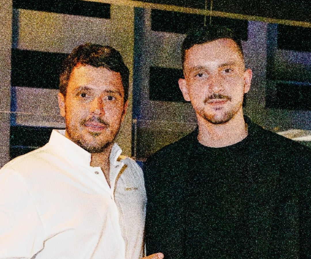 Fermín Azcue, chef creativo de Grupo Salvaje; y Samuel Guerrero, gerente Salvaje