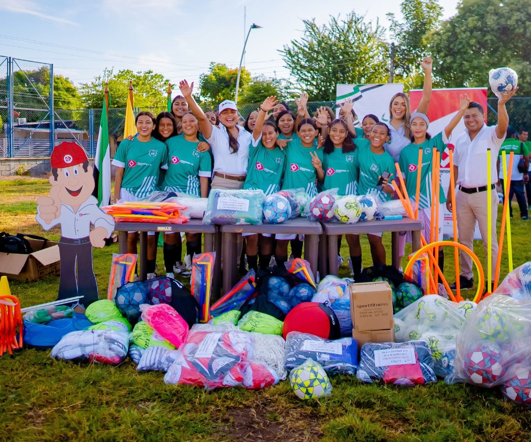 Drummond trabaja por el fortalecimiento deportivo.